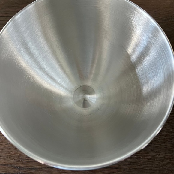 KitchenAid K45 Stainless Steel 4.5 Quart Stand Mixer Replacement Bowl Vintage - Picture 10 of 12